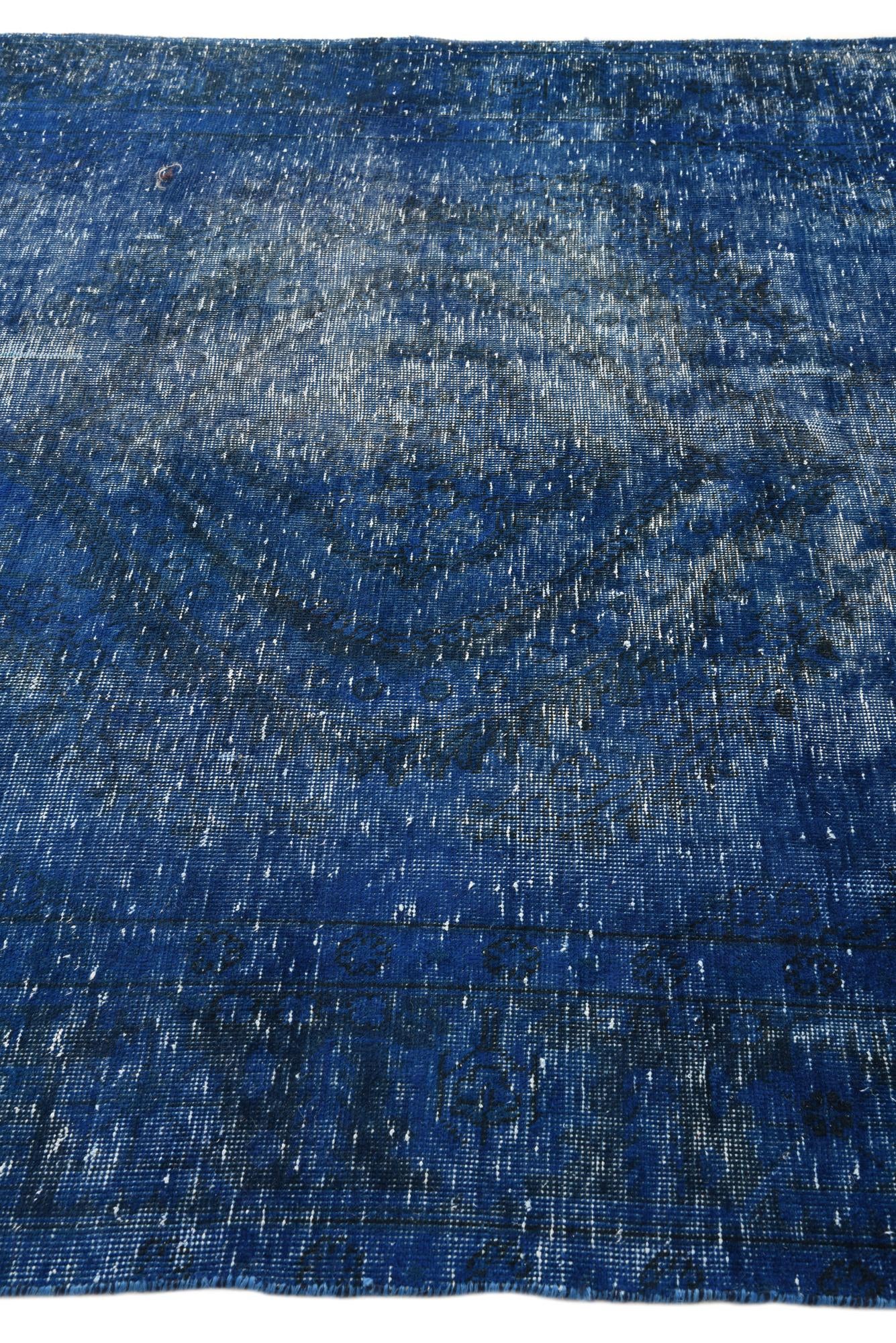 6' 3 x 9' 2 Hand Knotted Ultra Vintage Persian Wool Rug