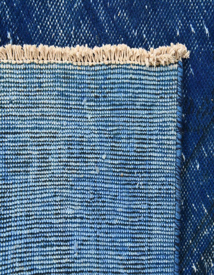 Detail image of 6' 3 x 9' 2  Hand Knotted Ultra Vintage Persian Wool Rug