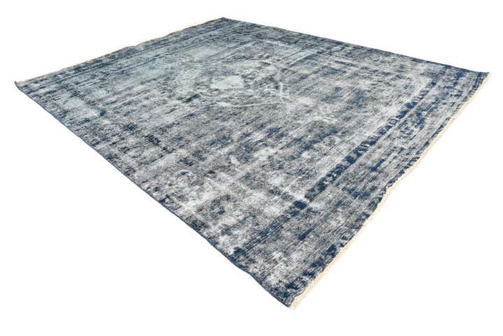 9' 10 x 12' 2 Hand Knotted Ultra Vintage Persian Wool Rug