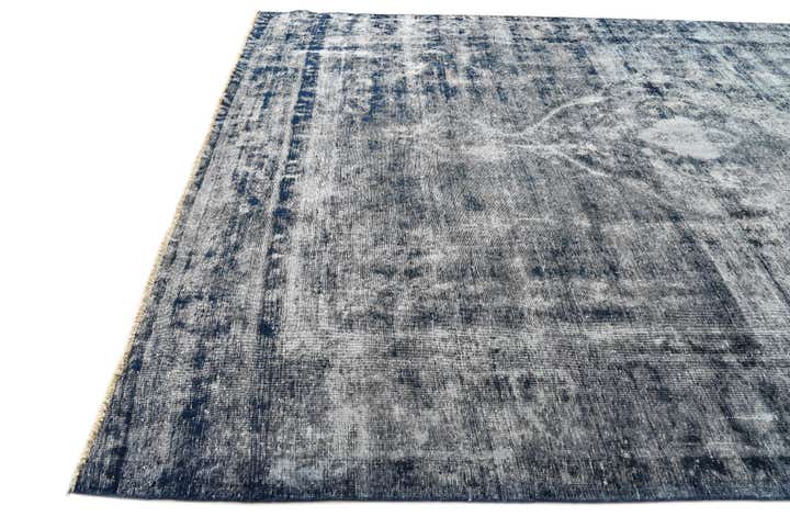 9' 10 x 12' 2 Hand Knotted Ultra Vintage Persian Wool Rug