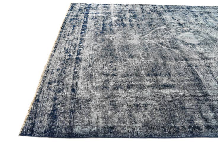 Detail image of 9' 10 x 12' 2 Hand Knotted Ultra Vintage Persian Wool Rug