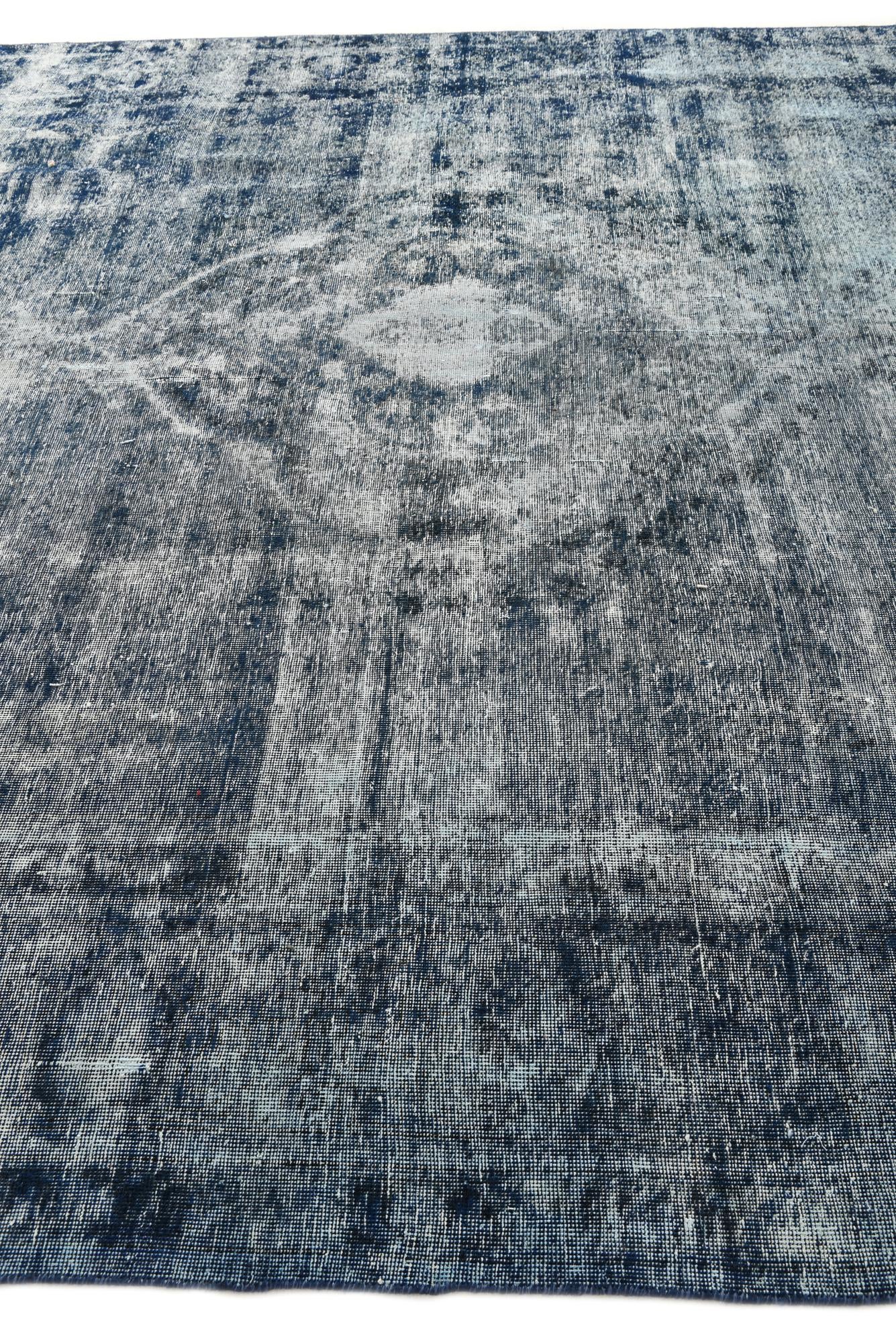 9' 10 x 12' 2 Hand Knotted Ultra Vintage Persian Wool Rug