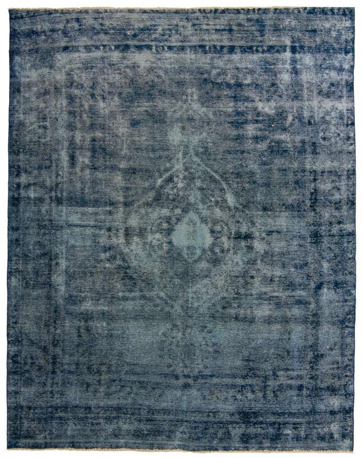9' 10 x 12' 2 Hand Knotted Ultra Vintage Persian Wool Rug