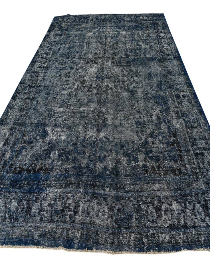 Detail image of 9' 3 x 12'  Hand Knotted Ultra Vintage Persian Wool Rug