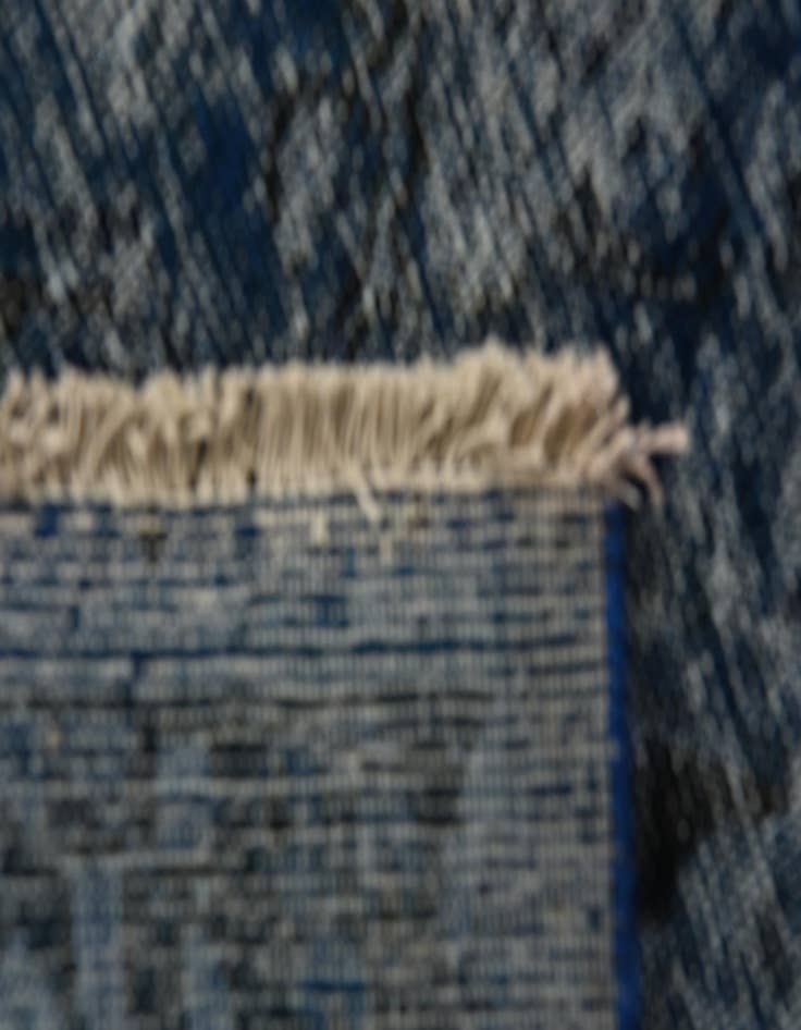 Detail image of 9' 3 x 12'  Hand Knotted Ultra Vintage Persian Wool Rug