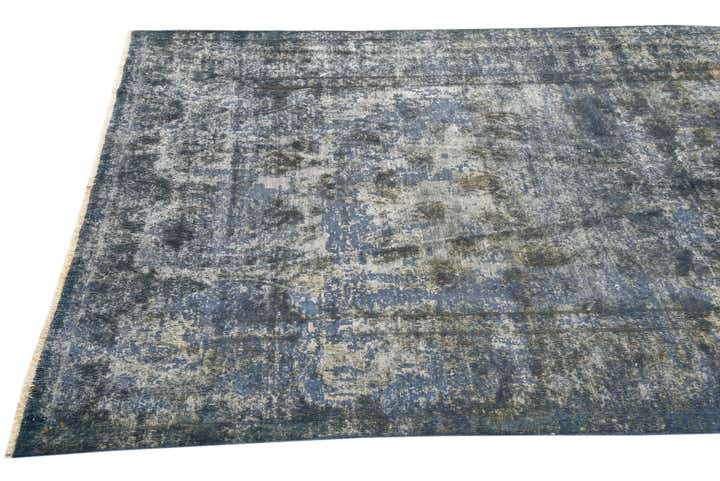 4' 9 x 8' 10 Hand Knotted Ultra Vintage Persian Wool Rug
