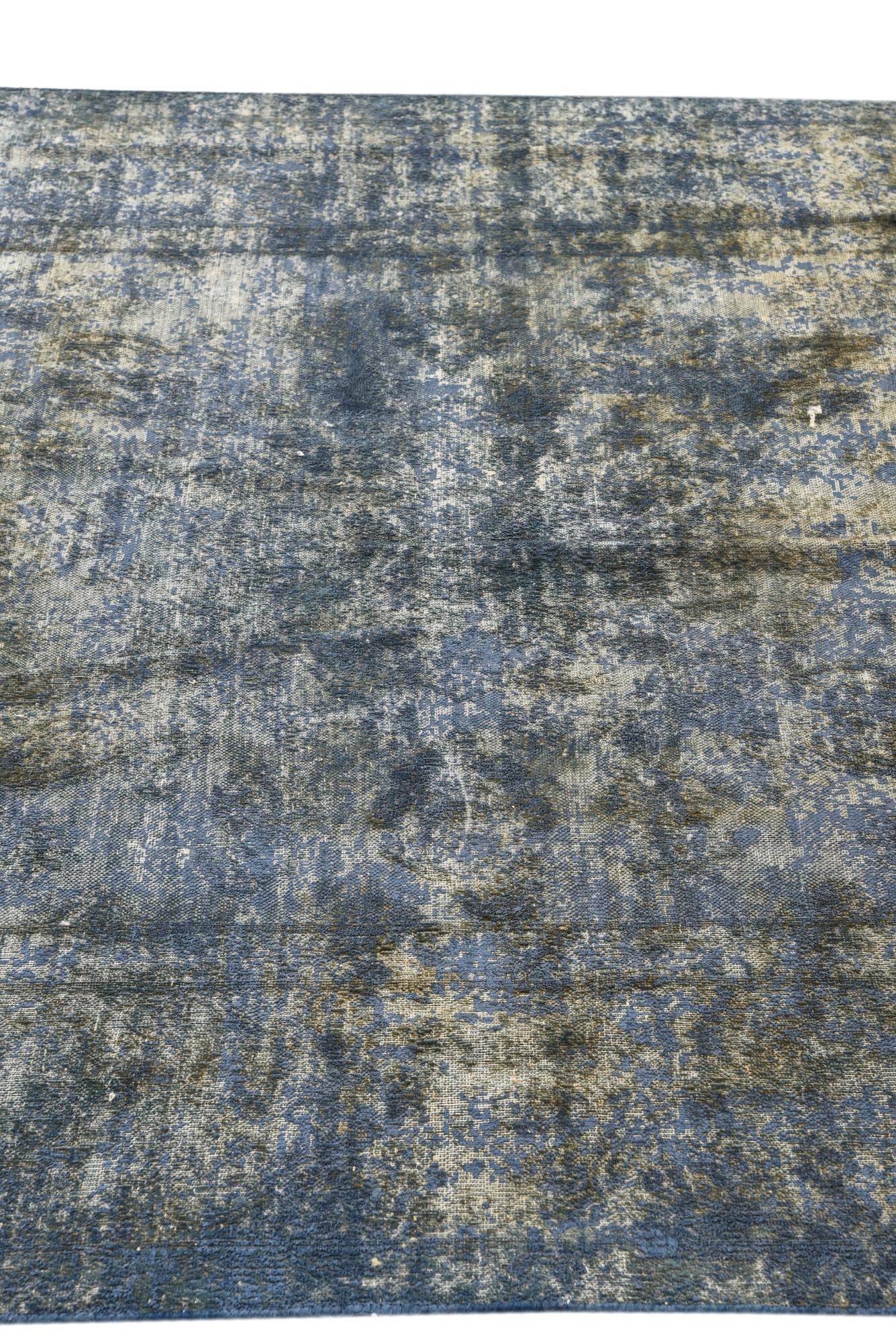 4' 9 x 8' 10 Hand Knotted Ultra Vintage Persian Wool Rug