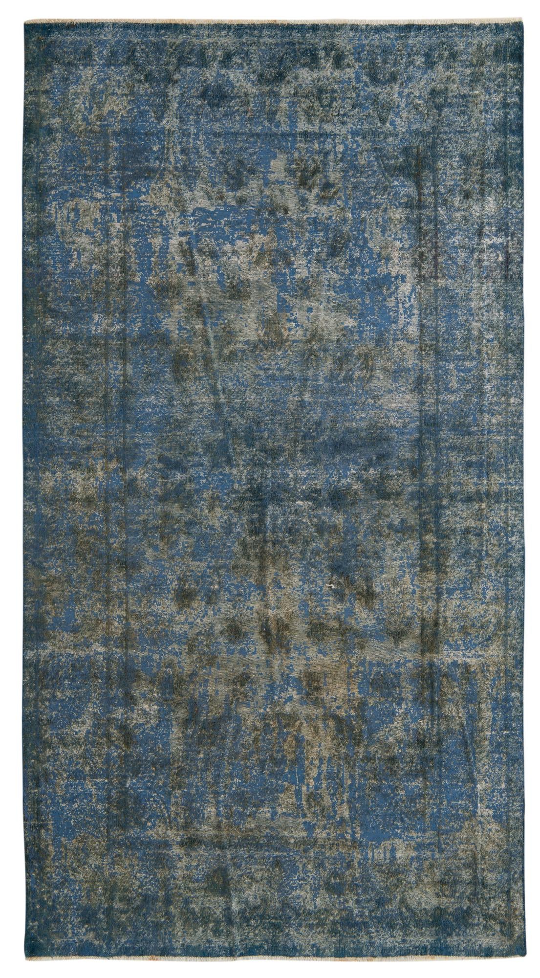 4' 9 x 8' 10 Hand Knotted Ultra Vintage Persian Wool Rug