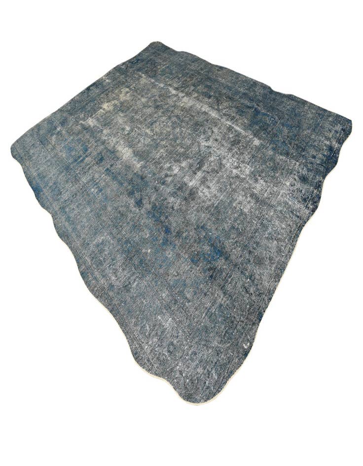 Detail image of 9' 5 x 12' 1  Hand Knotted Ultra Vintage Persian Wool Rug