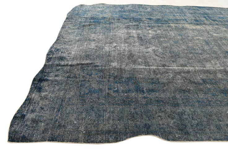Detail image of 9' 5 x 12' 1 Hand Knotted Ultra Vintage Persian Wool Rug