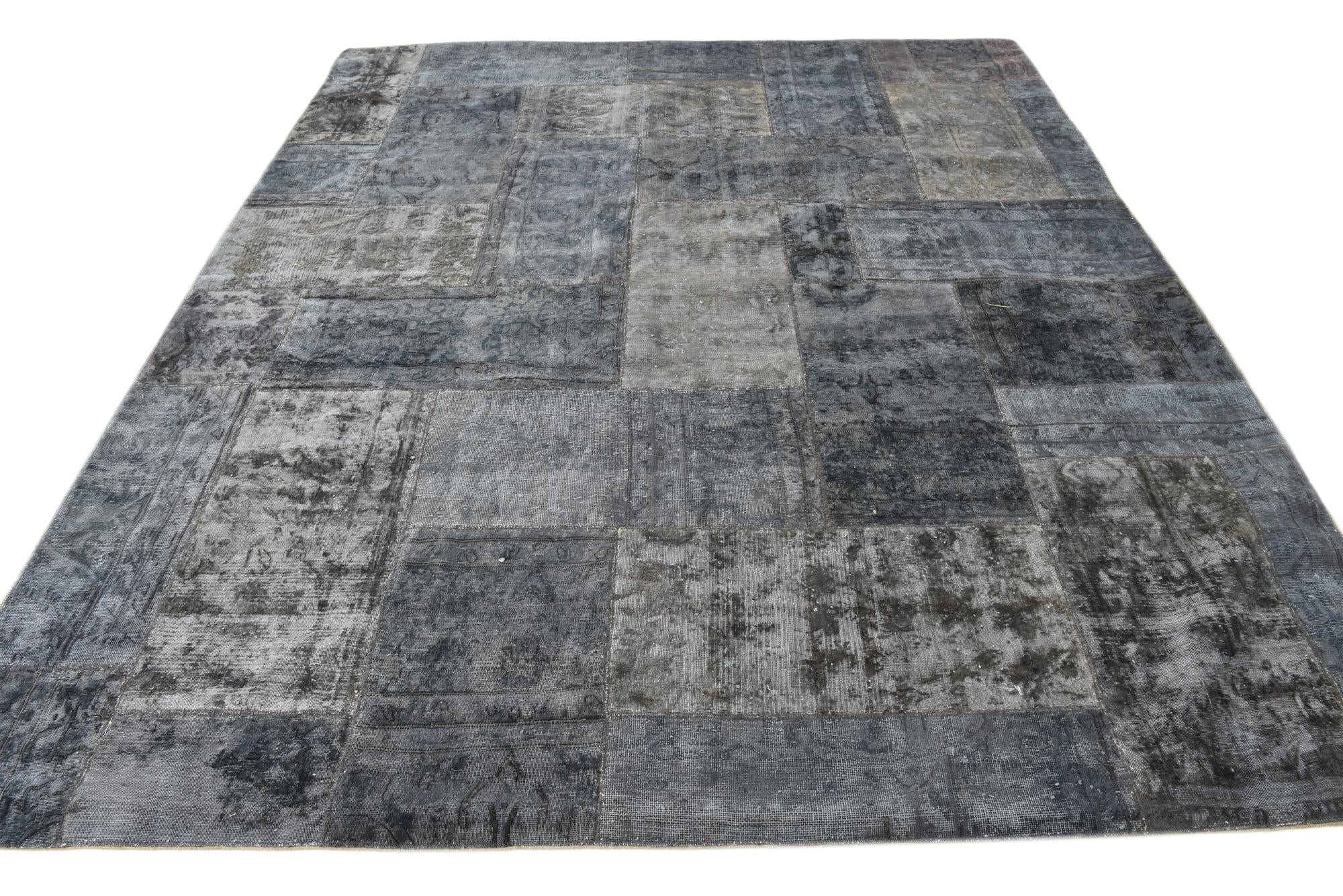 8' 2 x 9' 10 Hand Knotted Ultra Vintage Persian Wool Rug