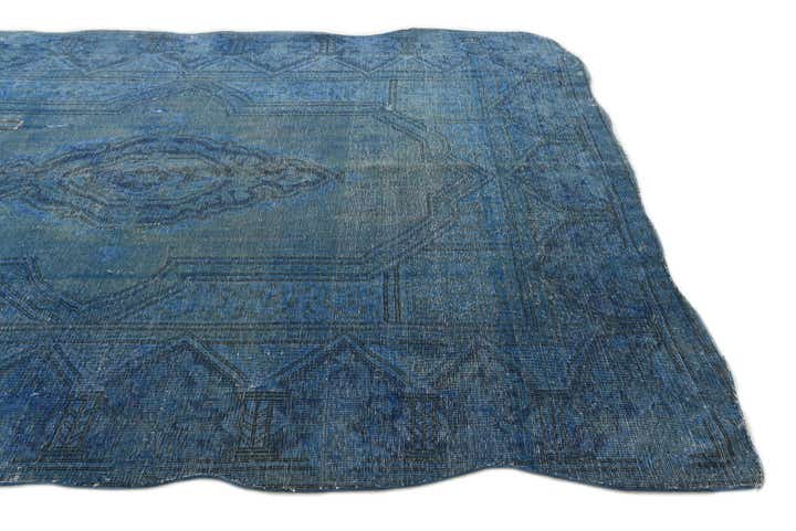 8' 7 x 11' Hand Knotted Ultra Vintage Persian Wool Rug