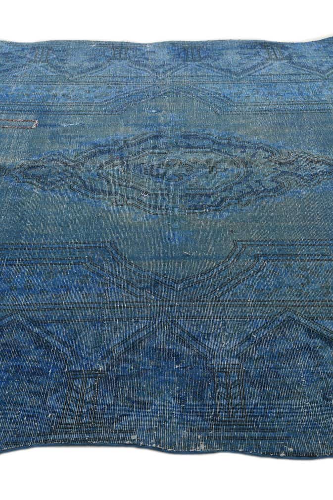 8' 7 x 11' Hand Knotted Ultra Vintage Persian Wool Rug