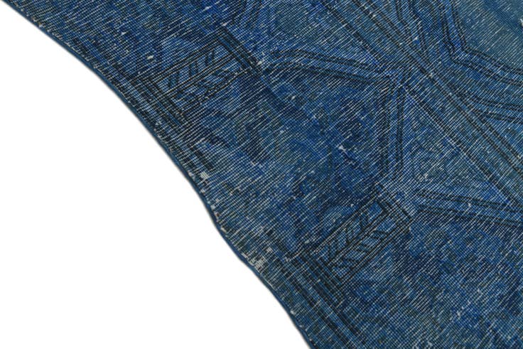 Detail image of 8' 7 x 11' Hand Knotted Ultra Vintage Persian Wool Rug