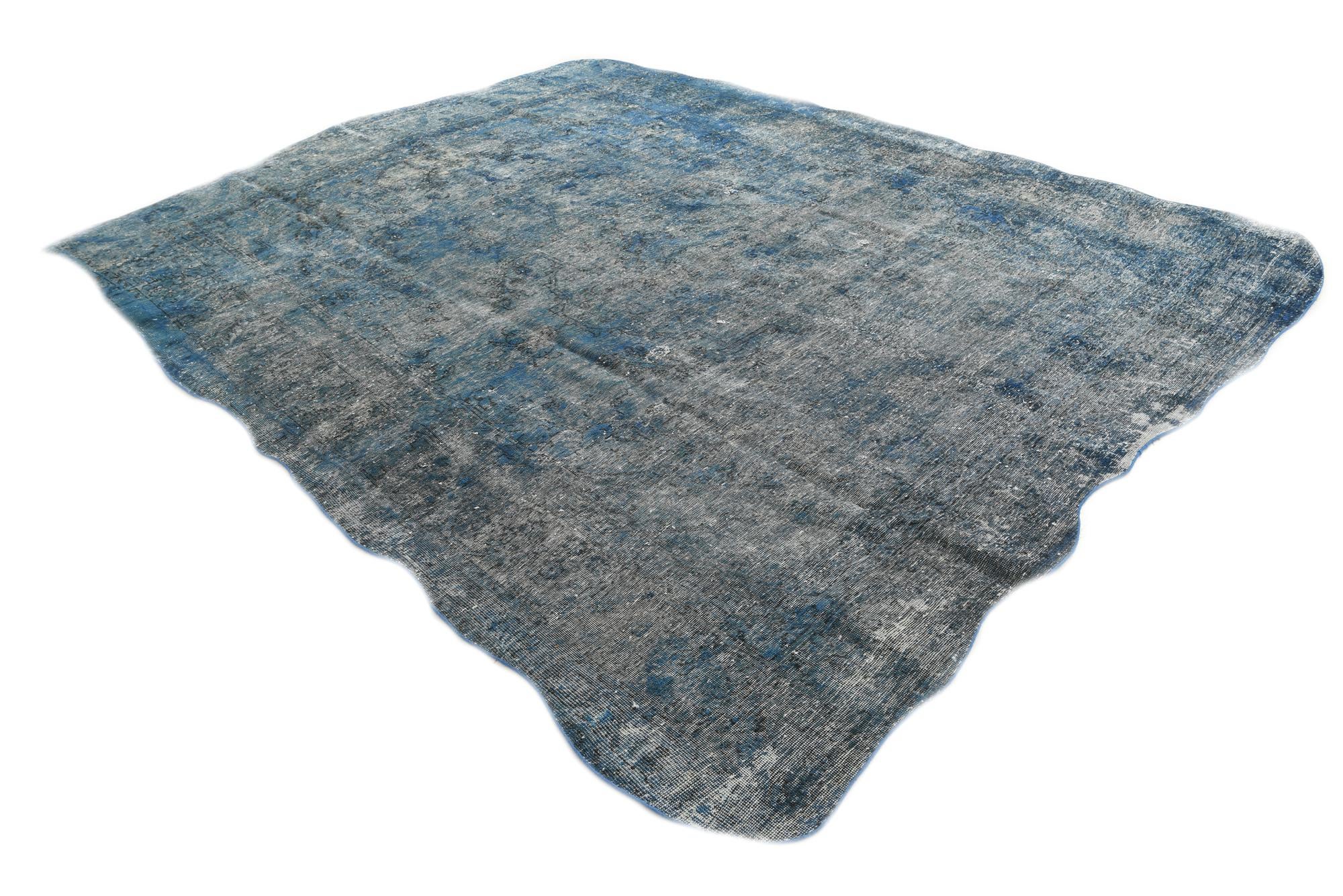 9' 6 x 12' 4 Hand Knotted Ultra Vintage Persian Wool Rug