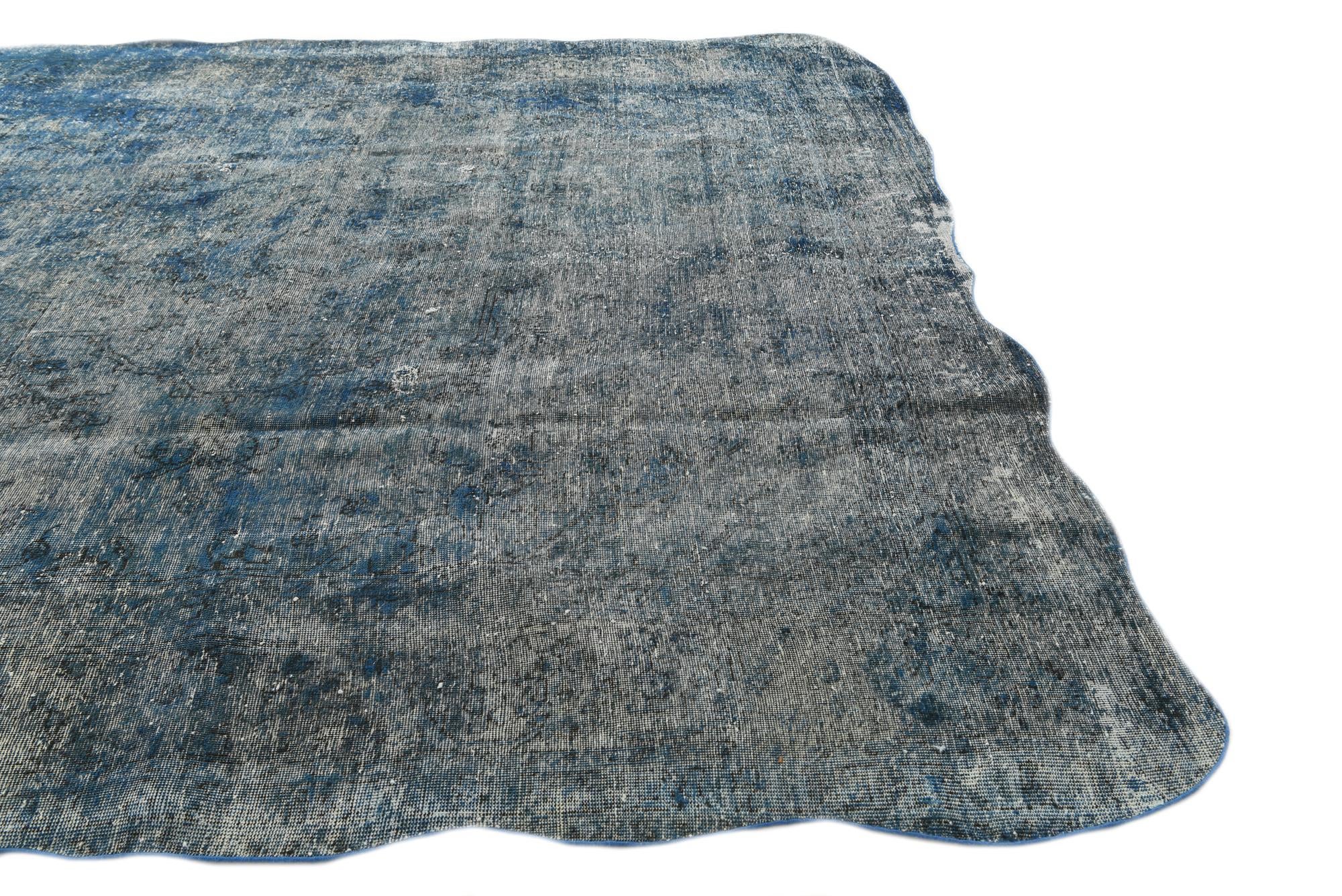 9' 6 x 12' 4 Hand Knotted Ultra Vintage Persian Wool Rug
