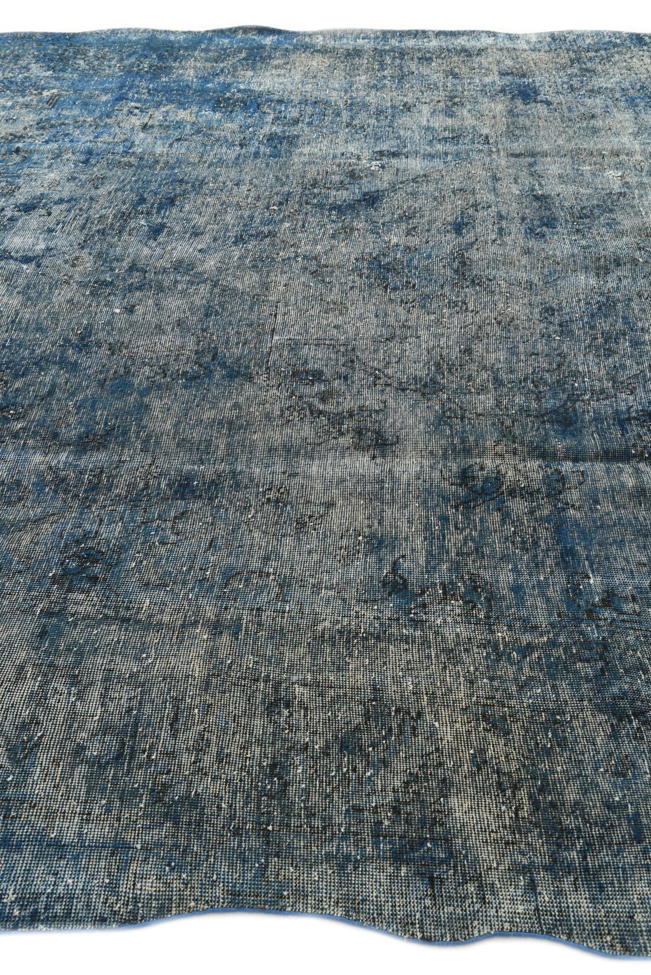 9' 6 x 12' 4 Hand Knotted Ultra Vintage Persian Wool Rug