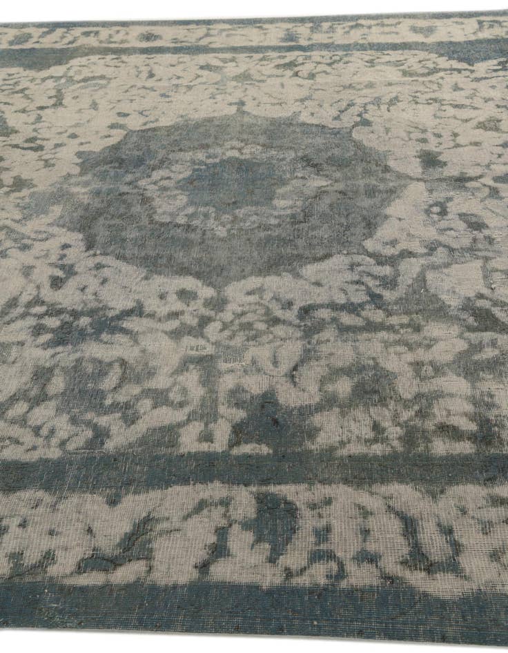 Detail image of 9' 6 x 12' 9  Hand Knotted Ultra Vintage Persian Wool Rug