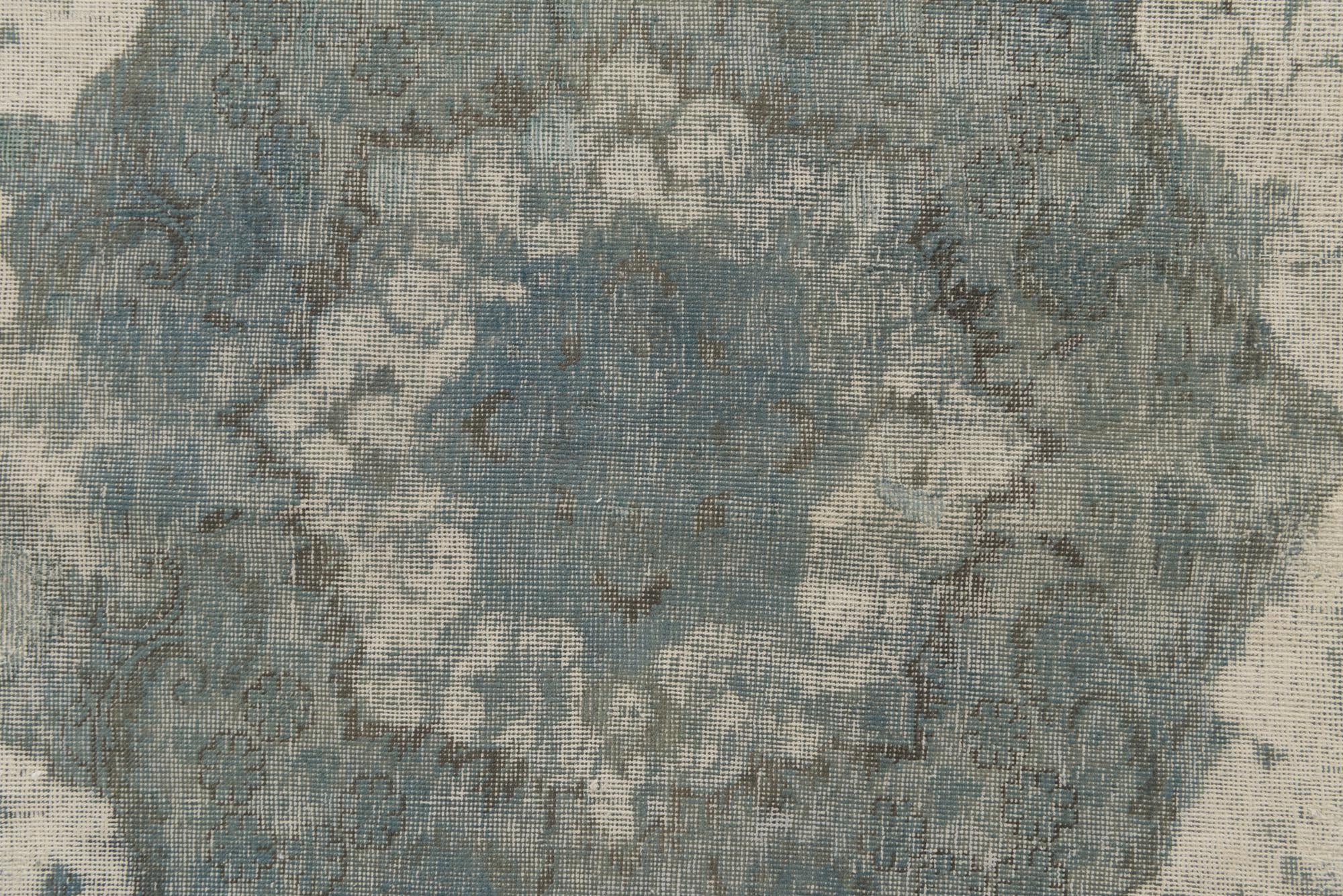 9' 6 x 12' 9 Hand Knotted Ultra Vintage Persian Wool Rug
