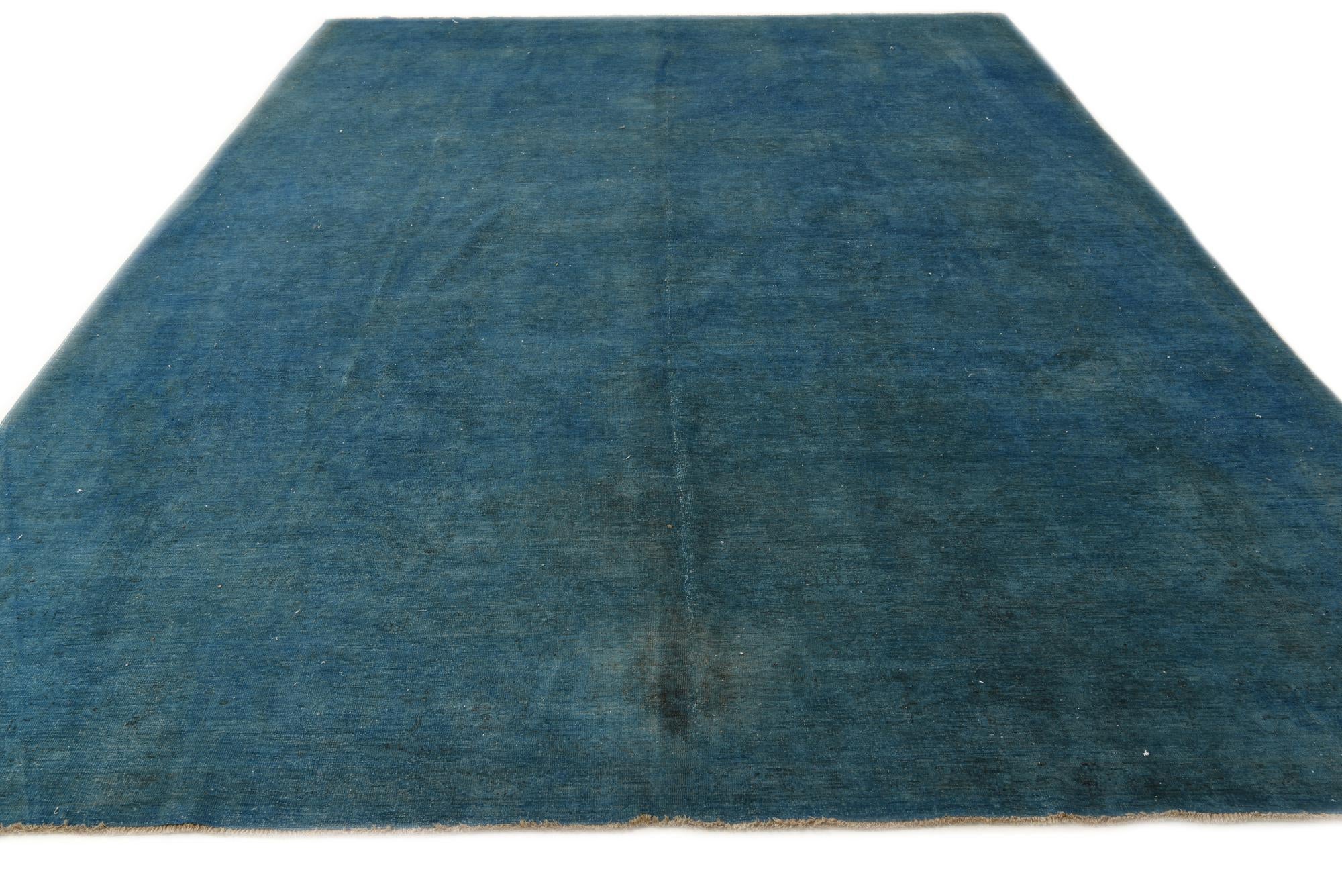 9' 1 x 12' 3 Hand Knotted Ultra Vintage Persian Wool Rug