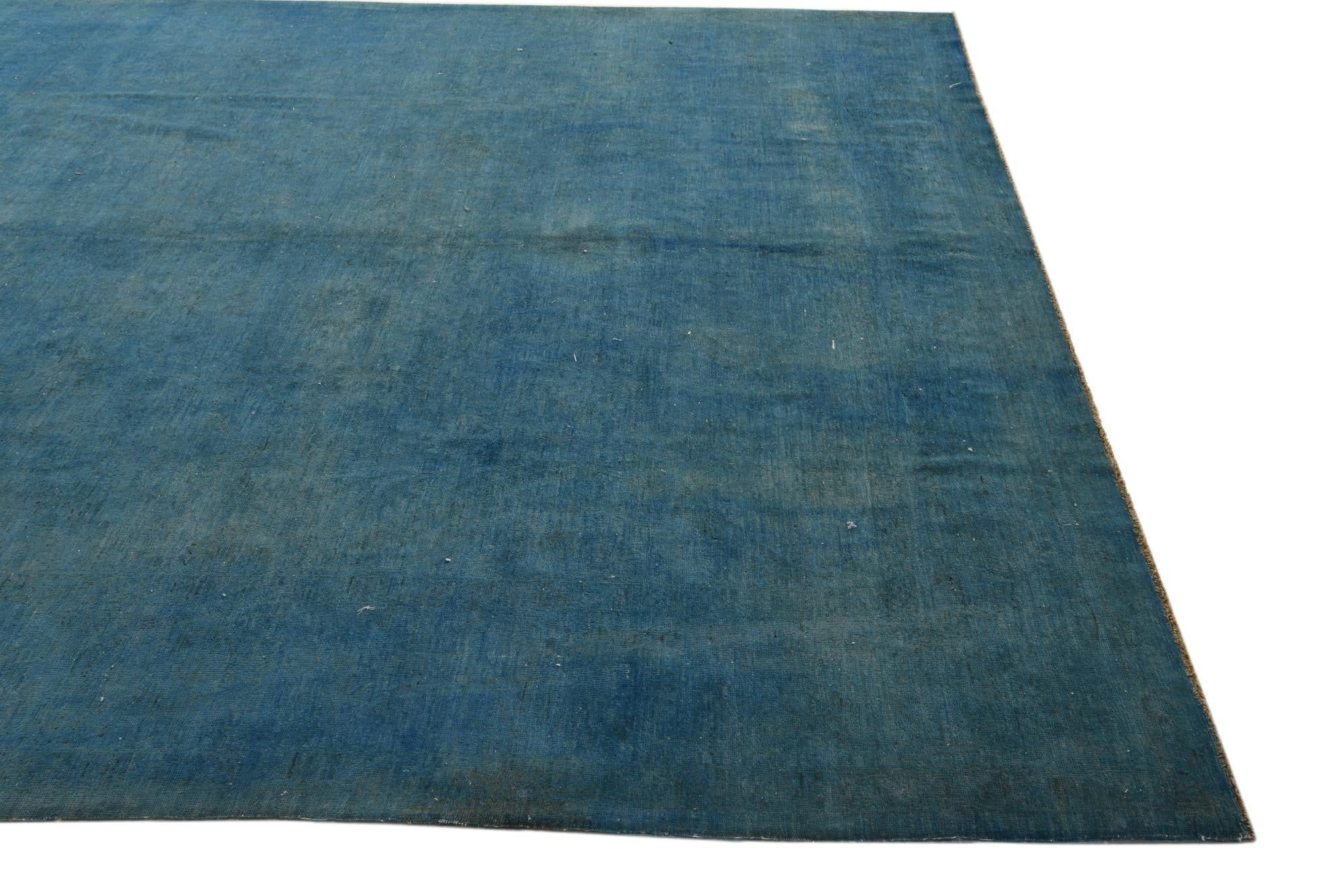 9' 1 x 12' 3 Hand Knotted Ultra Vintage Persian Wool Rug
