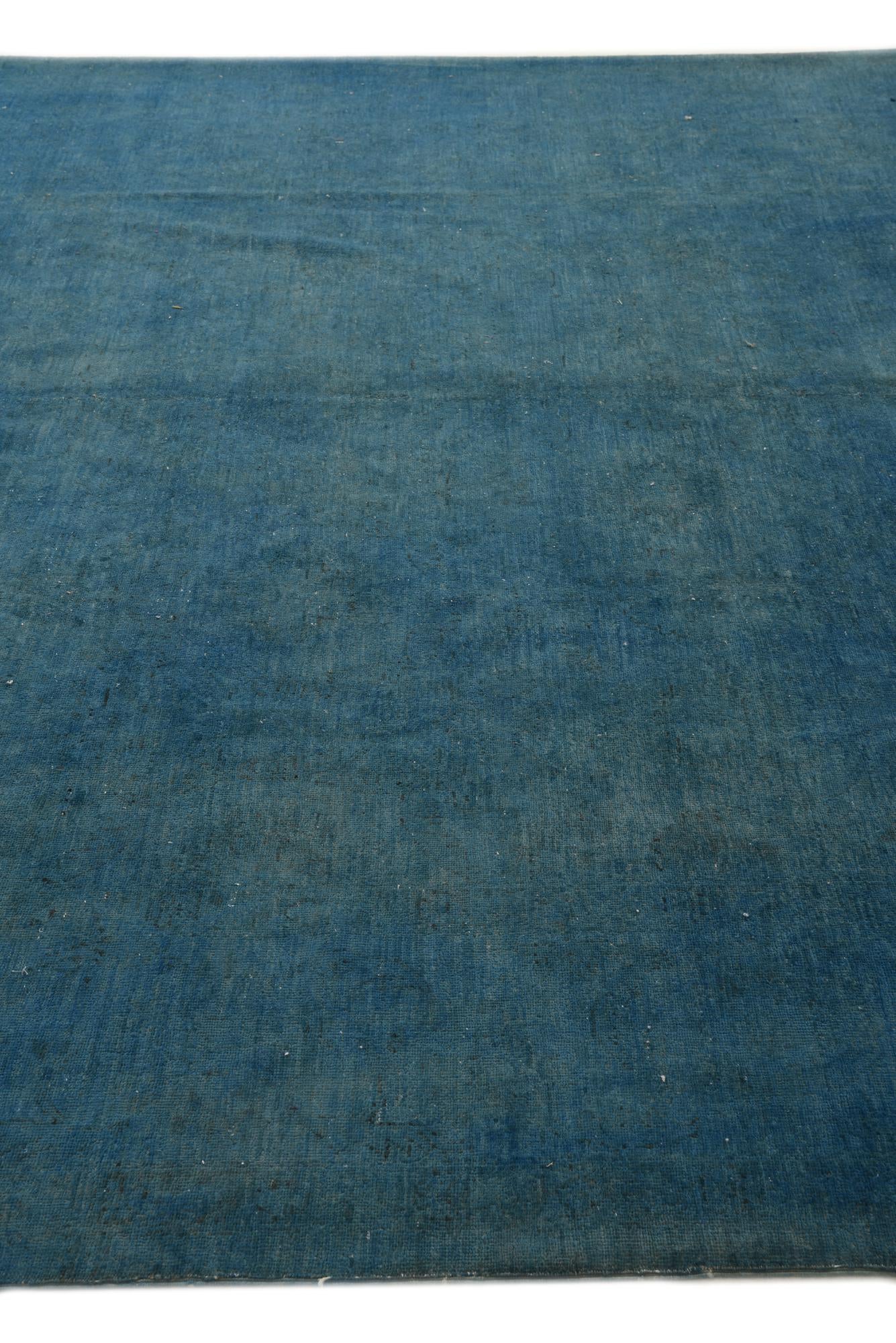 9' 1 x 12' 3 Hand Knotted Ultra Vintage Persian Wool Rug