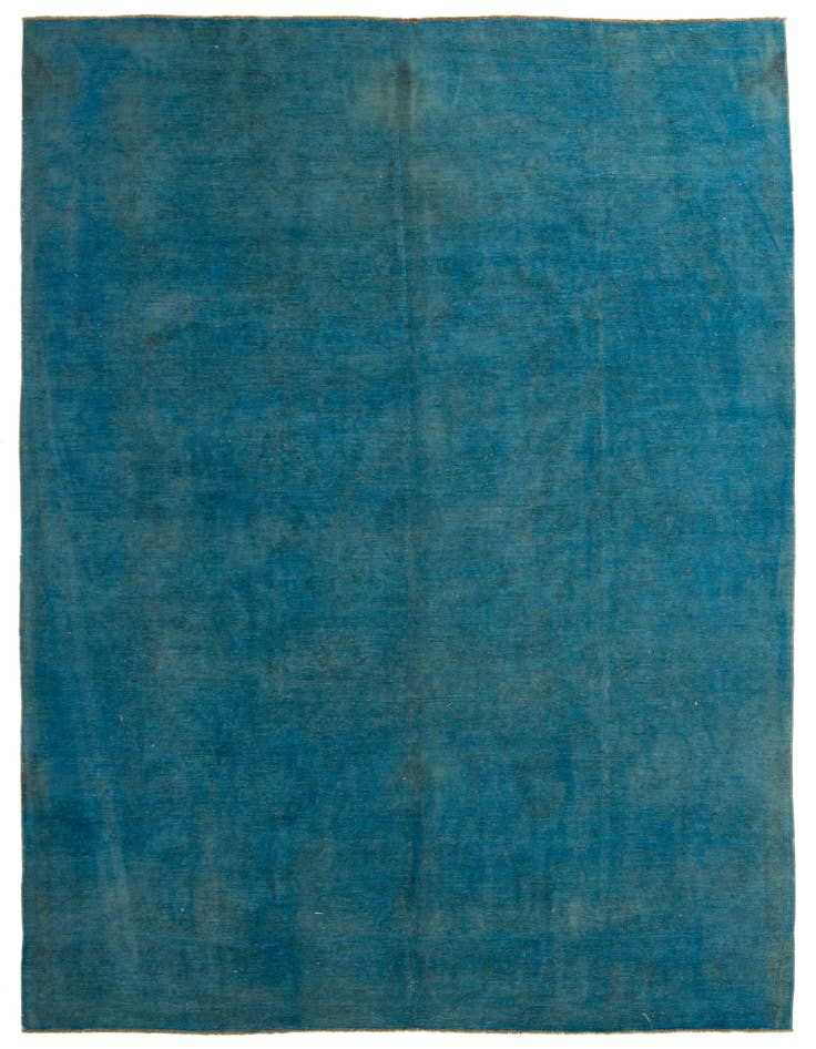 Detail image of 9' 1 x 12' 3 Hand Knotted Ultra Vintage Persian Wool Rug