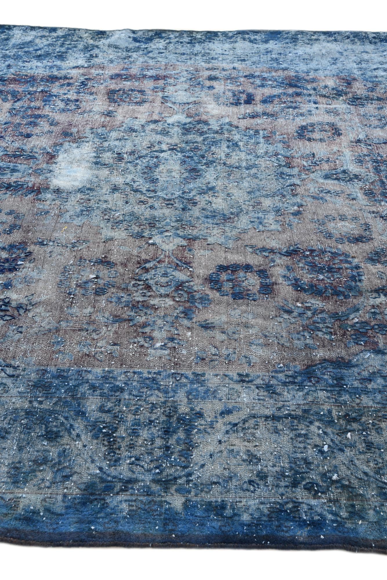 9' 9 x 12' 2 Hand Knotted Ultra Vintage Persian Wool Rug