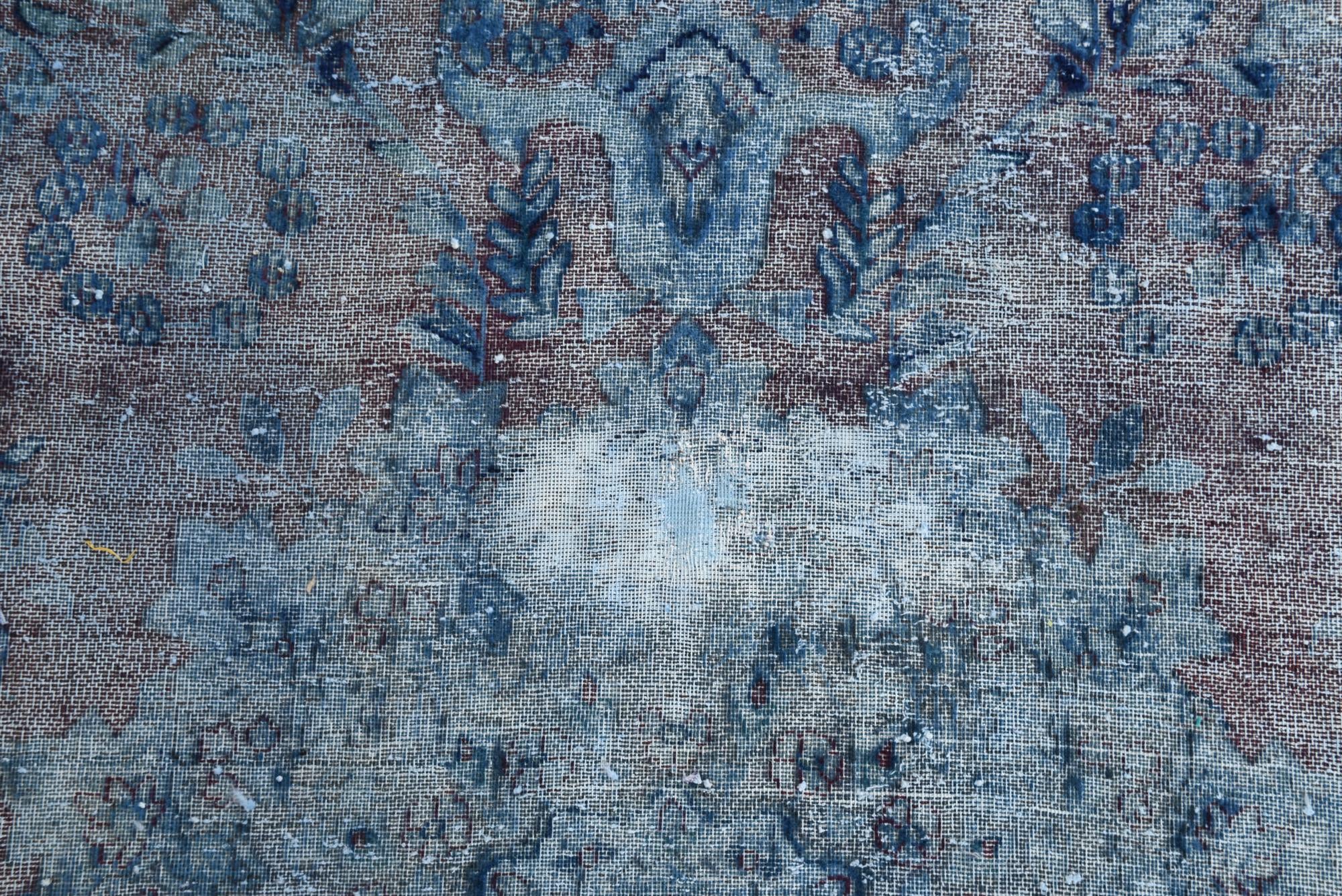9' 9 x 12' 2 Hand Knotted Ultra Vintage Persian Wool Rug