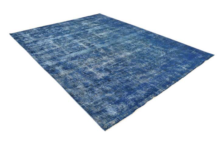7' x 10' 7 Hand Knotted Ultra Vintage Persian Wool Rug