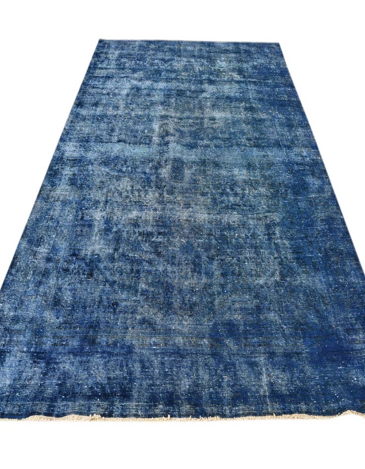 Detail image of 7' x 10' 7  Hand Knotted Ultra Vintage Persian Wool Rug