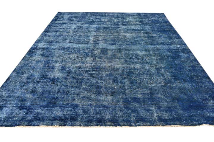 7' x 10' 7 Hand Knotted Ultra Vintage Persian Wool Rug