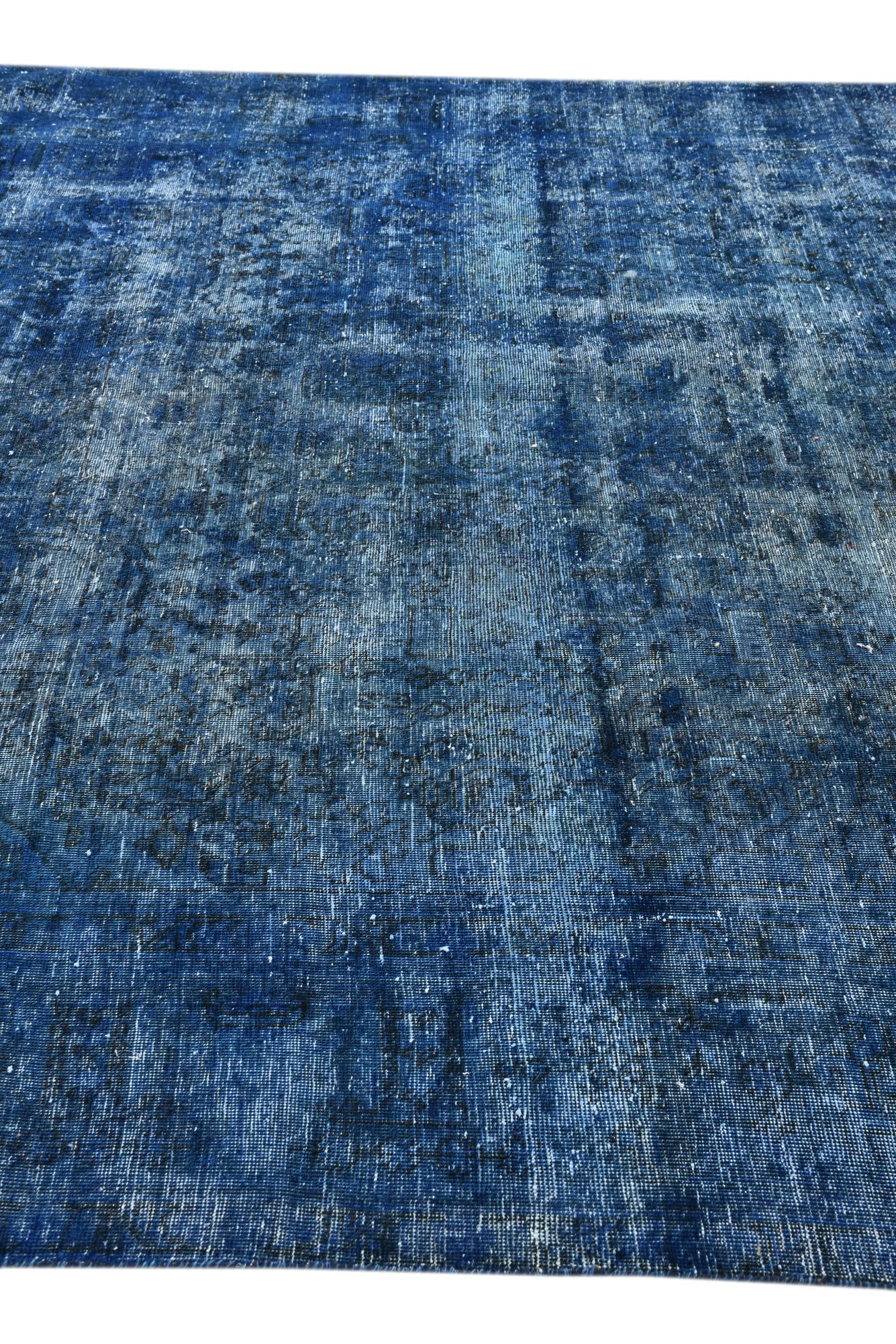 7' x 10' 7 Hand Knotted Ultra Vintage Persian Wool Rug
