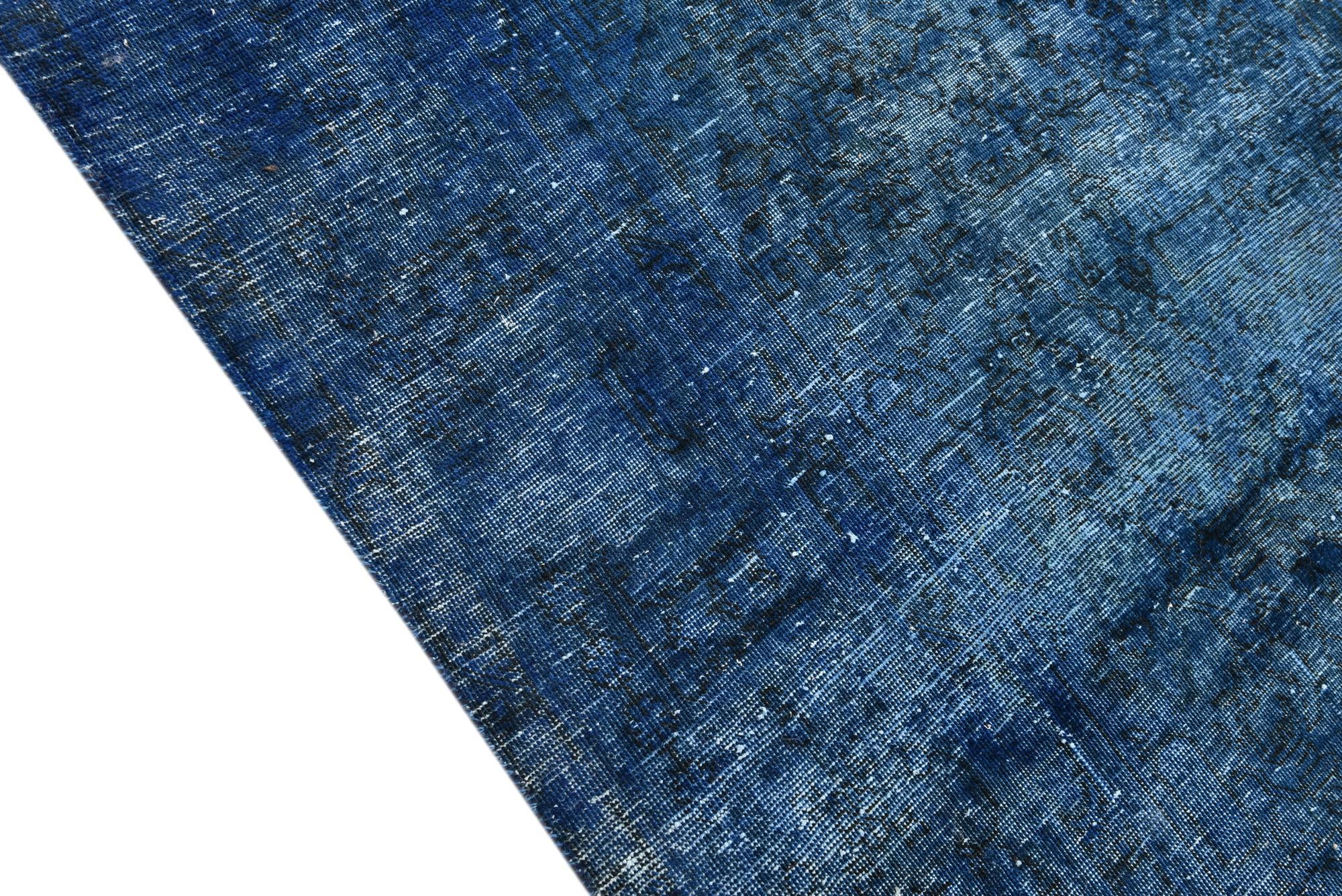 7' x 10' 7 Hand Knotted Ultra Vintage Persian Wool Rug