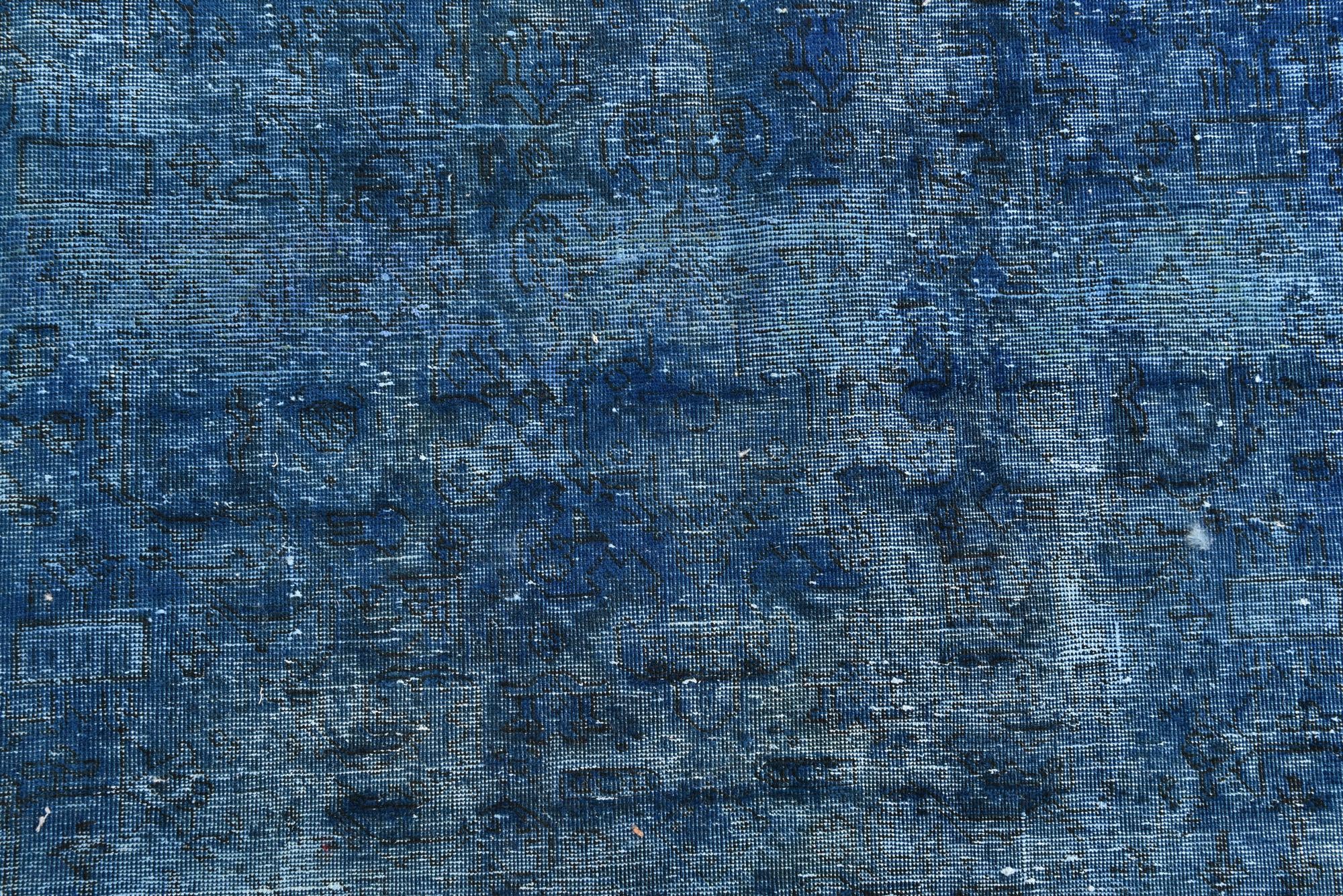 7' x 10' 7 Hand Knotted Ultra Vintage Persian Wool Rug