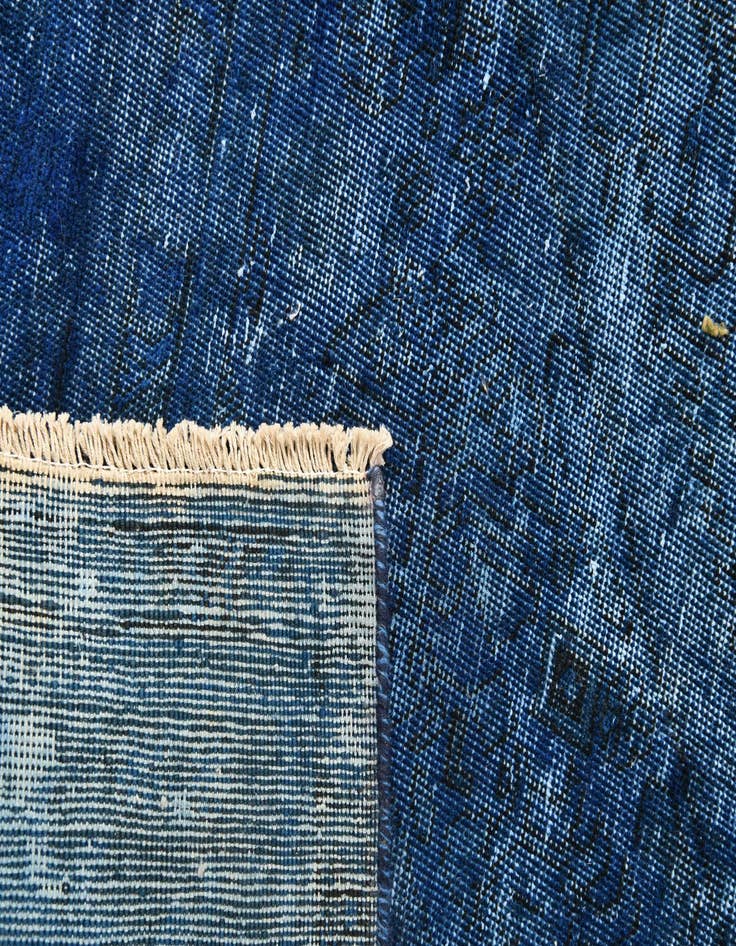 Detail image of 7' x 10' 7  Hand Knotted Ultra Vintage Persian Wool Rug