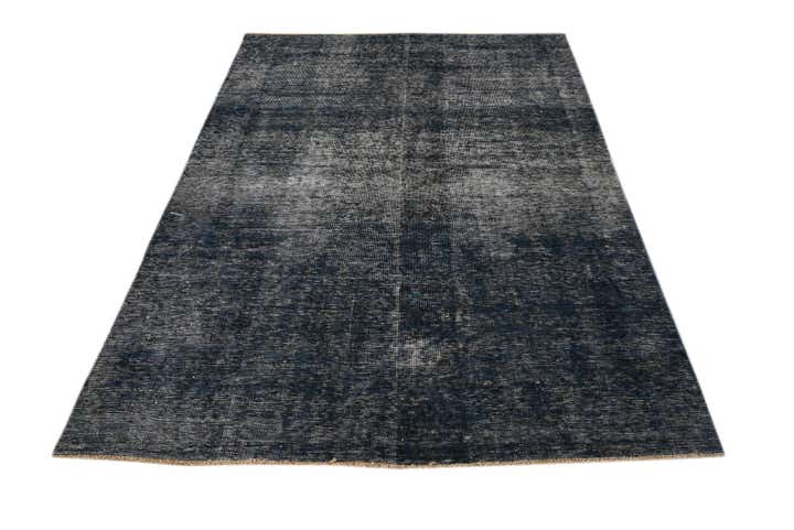 4' 6 x 6' 9 Hand Knotted Ultra Vintage Persian Wool Rug