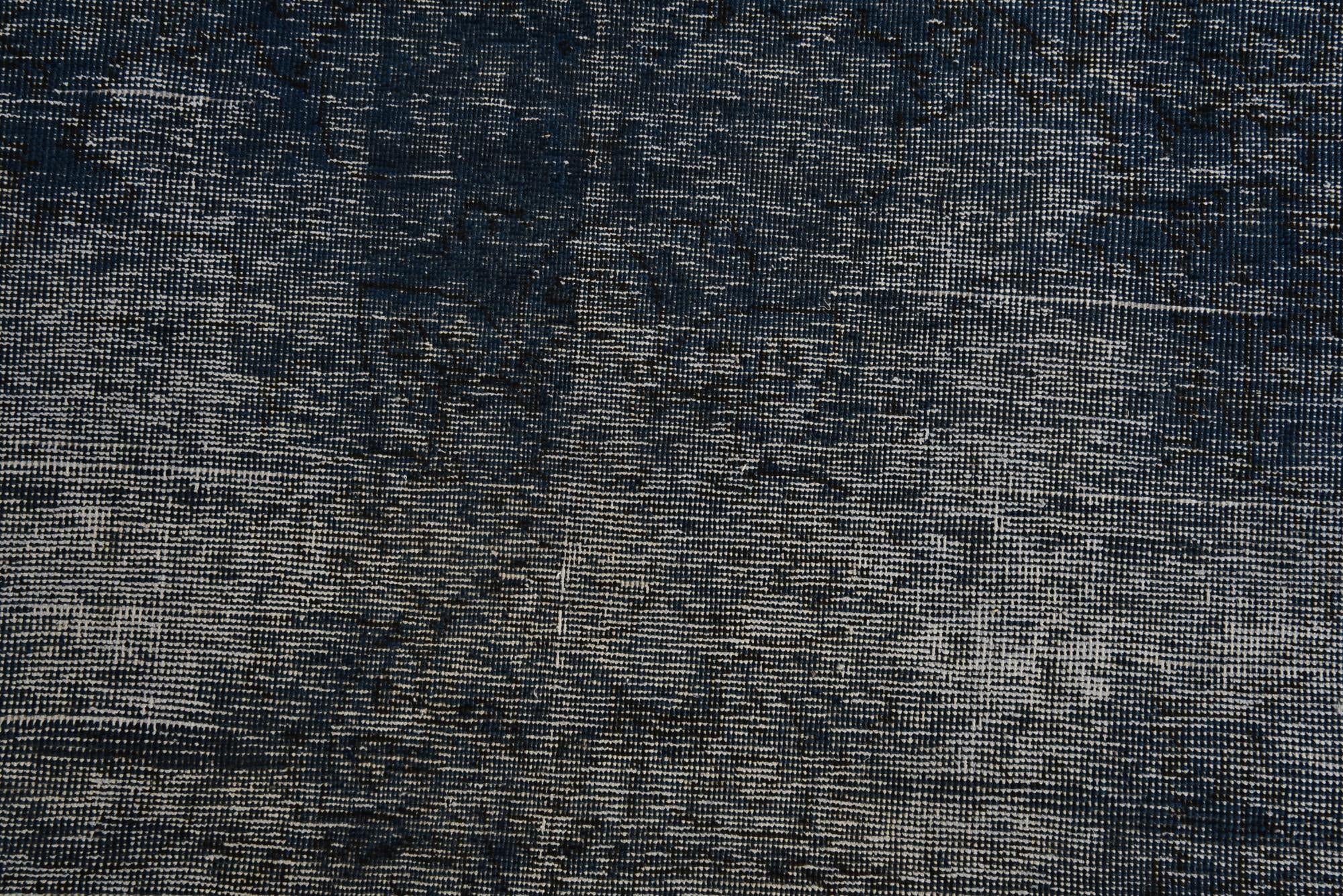 4' 6 x 6' 9 Hand Knotted Ultra Vintage Persian Wool Rug