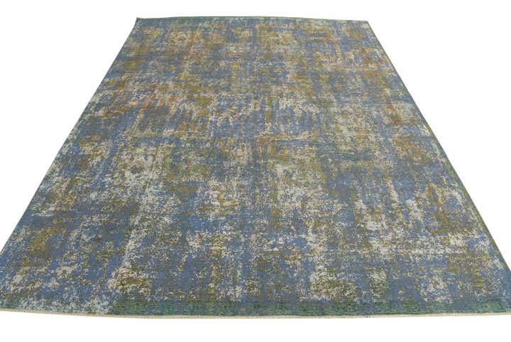 8' 1 x 10' 10 Hand Knotted Ultra Vintage Persian Wool Rug