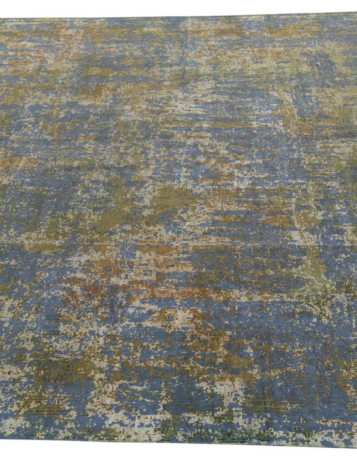 Detail image of 8' 1 x 10' 10  Hand Knotted Ultra Vintage Persian Wool Rug