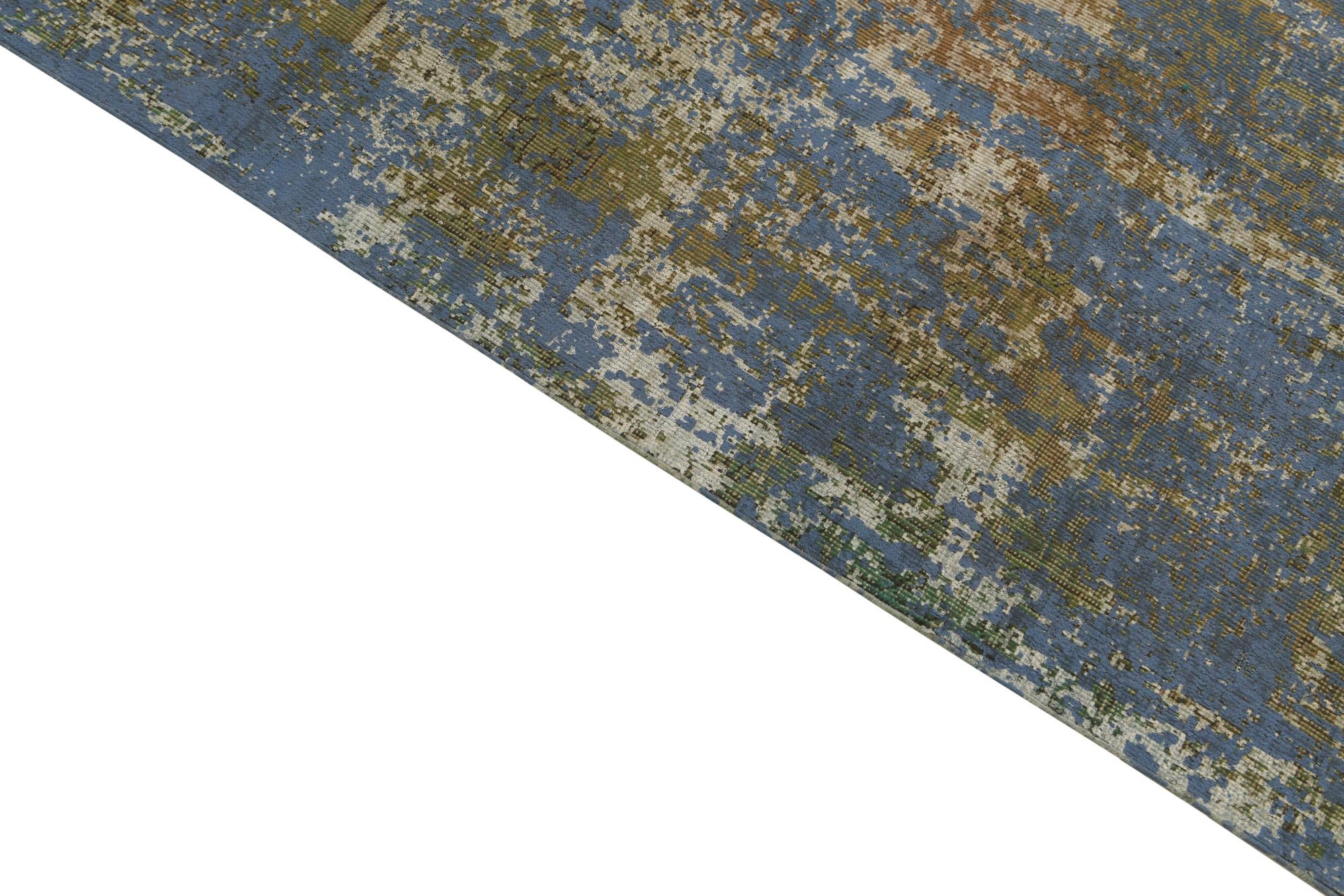 8' 1 x 10' 10 Hand Knotted Ultra Vintage Persian Wool Rug
