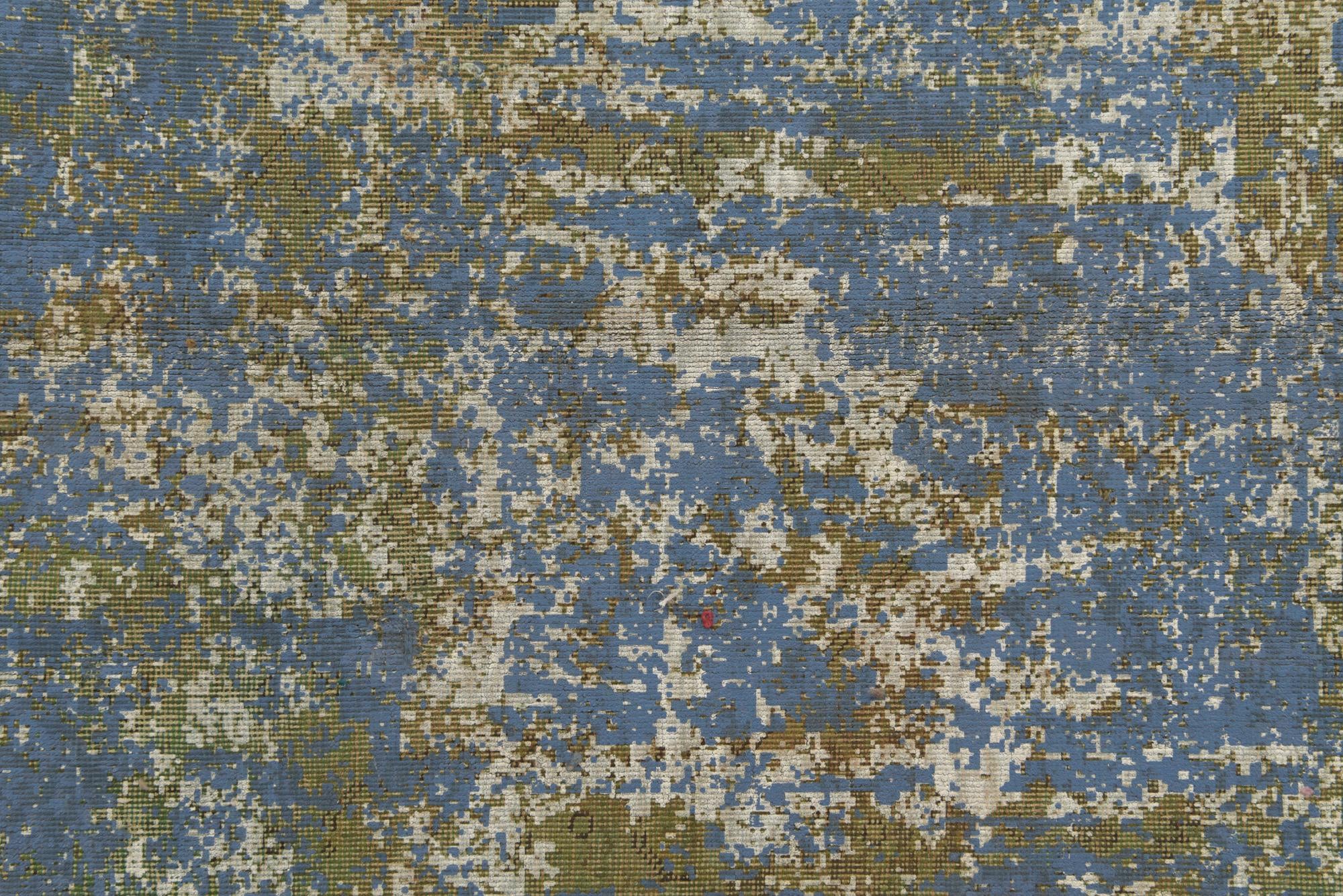 8' 1 x 10' 10 Hand Knotted Ultra Vintage Persian Wool Rug
