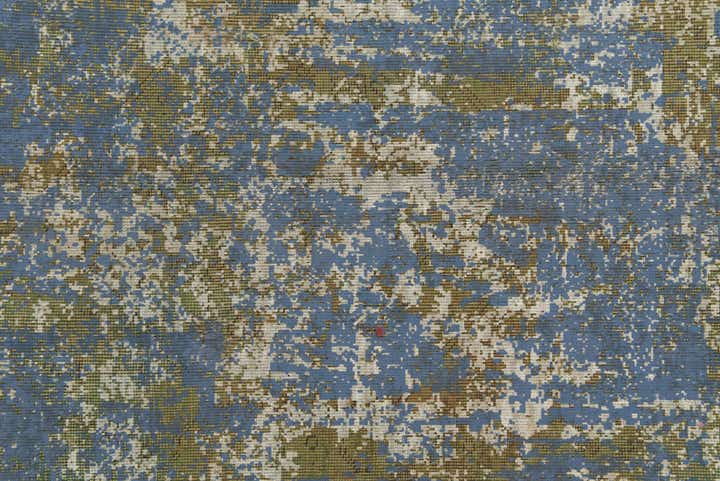 8' 1 x 10' 10 Hand Knotted Ultra Vintage Persian Wool Rug