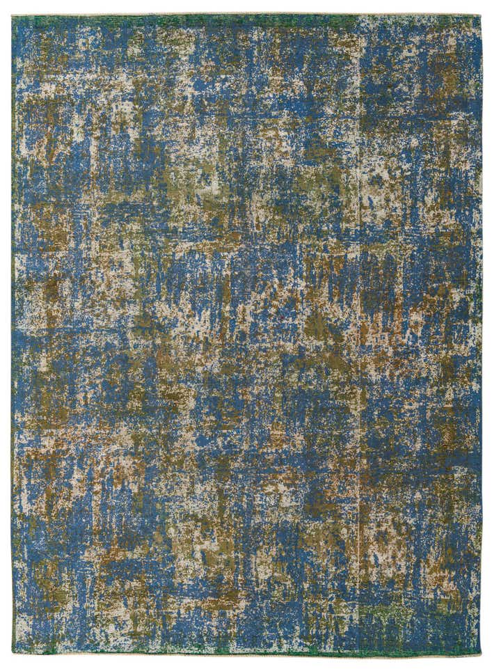 8' 1 x 10' 10 Hand Knotted Ultra Vintage Persian Wool Rug