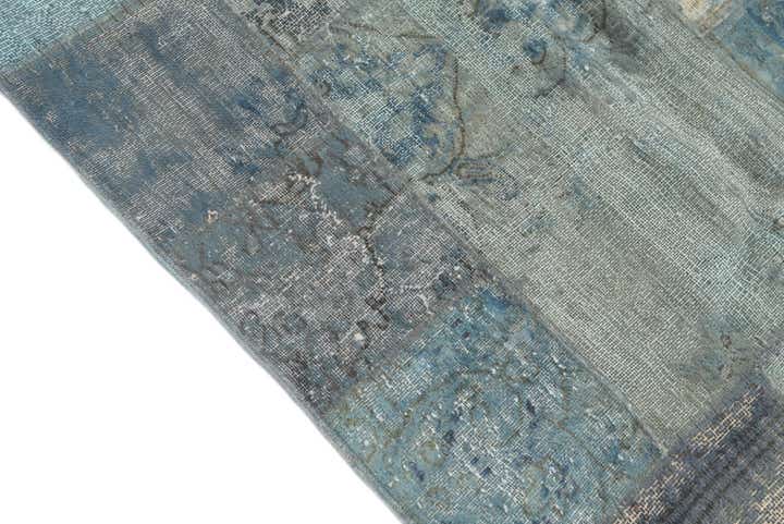 5' 9 x 8' Hand Knotted Ultra Vintage Persian Wool Rug