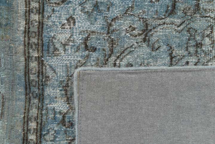 5' 9 x 8' Hand Knotted Ultra Vintage Persian Wool Rug