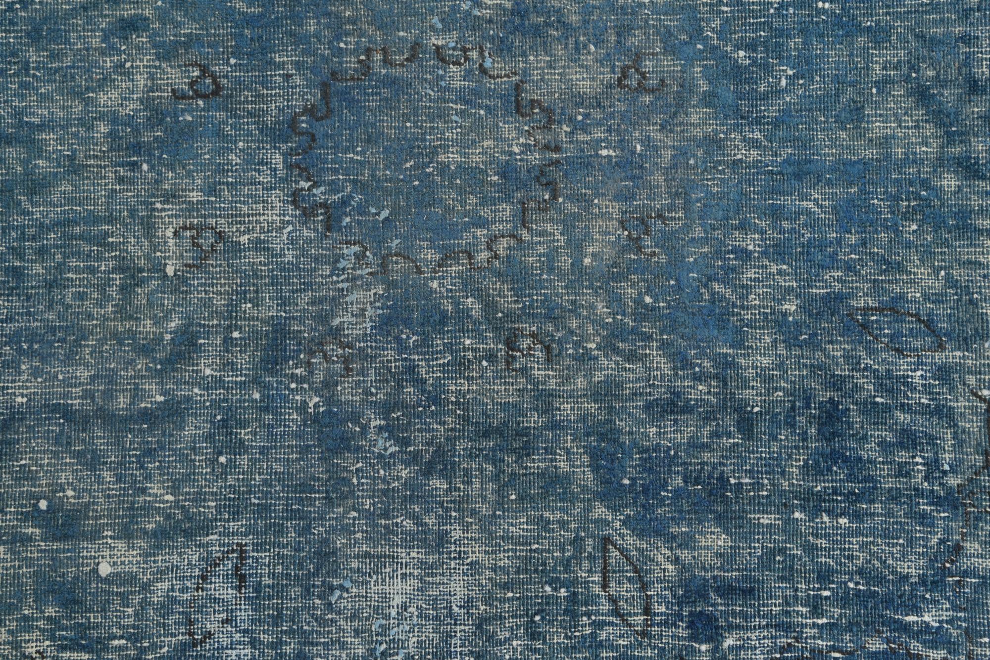 9' 6 x 12' 7 Hand Knotted Ultra Vintage Persian Wool Rug
