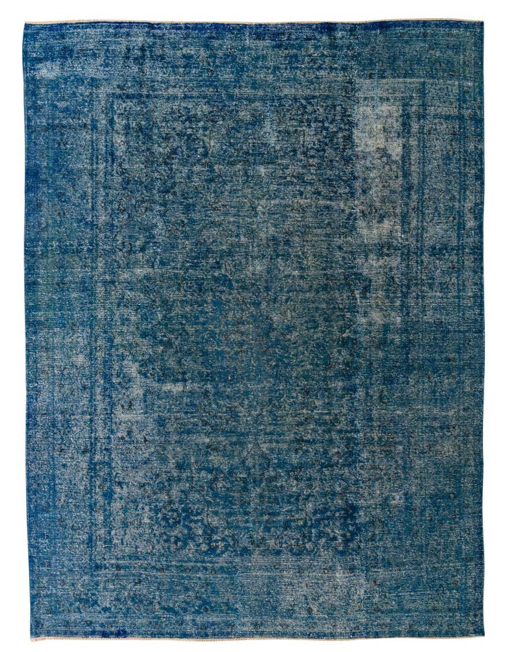 Detail image of 9' 6 x 12' 7 Hand Knotted Ultra Vintage Persian Wool Rug