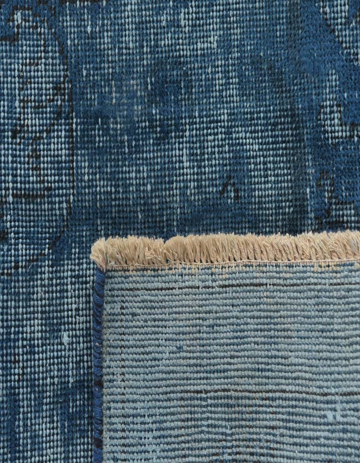 Detail image of 9' 7 x 12'  Hand Knotted Ultra Vintage Persian Wool Rug