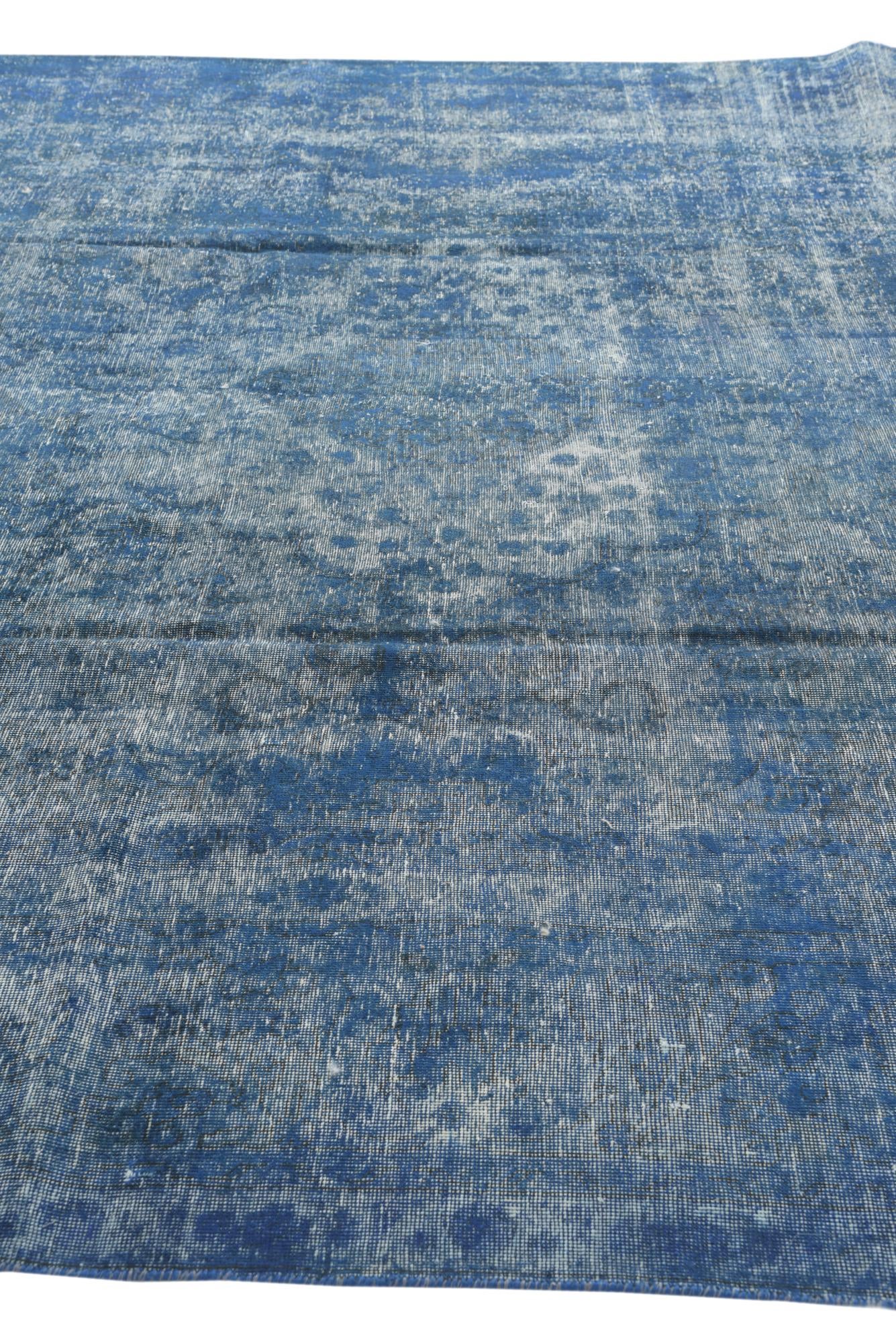 9' 10 x 13' Hand Knotted Ultra Vintage Persian Wool Rug